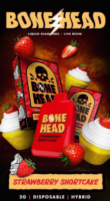Bone Head 2g disposable strawberry shortcake (HYBRID)
